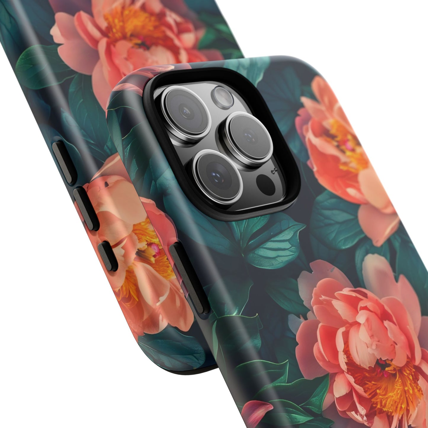 Floral Phone Case - Tough Cases, Flower Design, Botanical Art, Phone Accessory, Gift for Her, Nature Lovers
