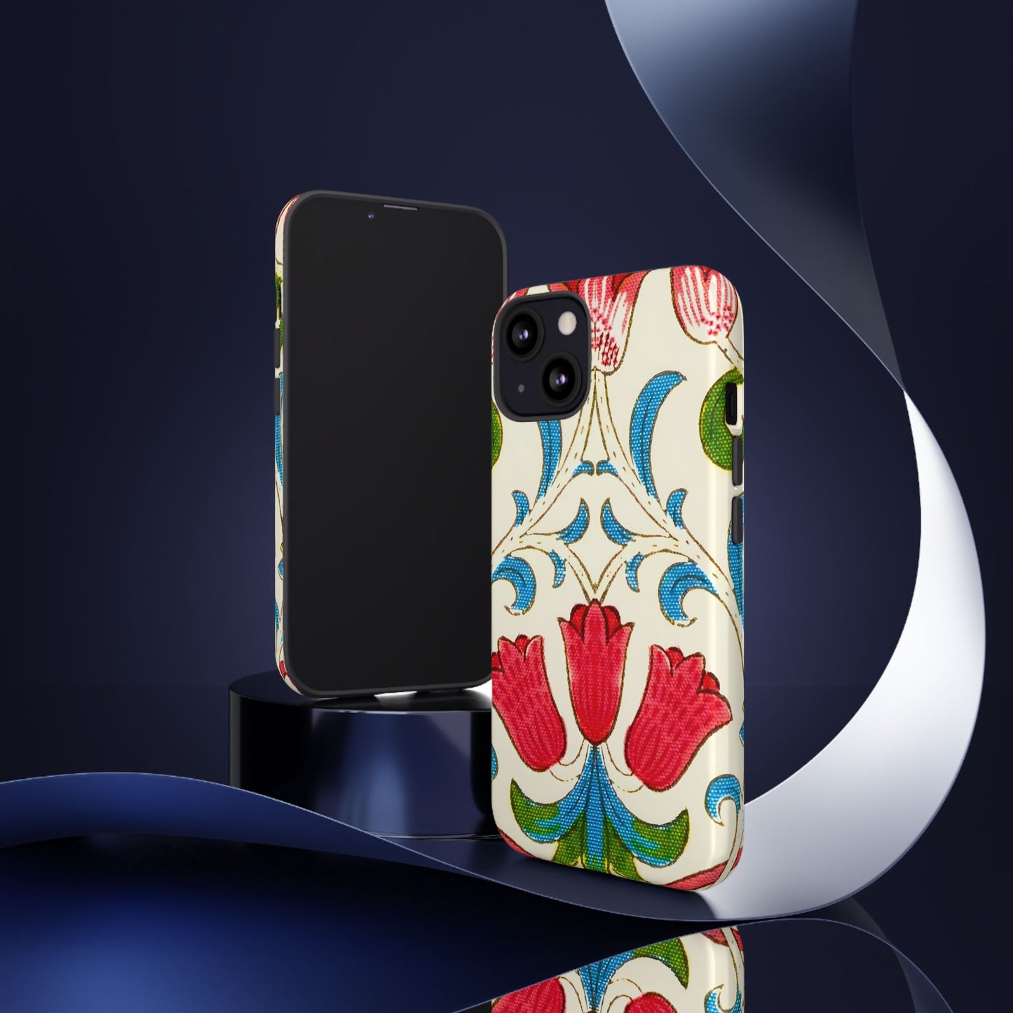 Floral Phone Case - Tough Cases | Stylish Protection, Gift for Her, Boho Phone Cover, Spring Accessory, Cute Tech