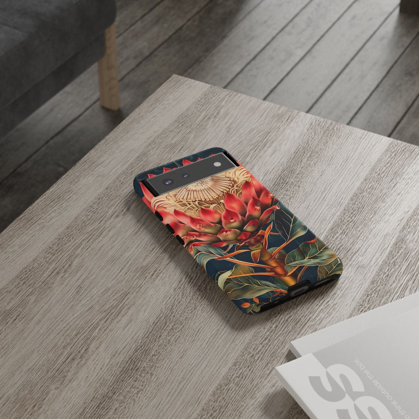 Tough Cases: Vibrant Floral Phone Case, Tough Phone Covers, Floral Art Cases, Nature Design Accessories, Gift for Nature Lovers