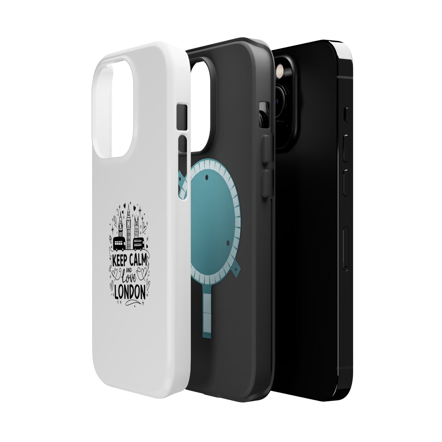 Keep Calm and Love London Magnetic Phone Case
