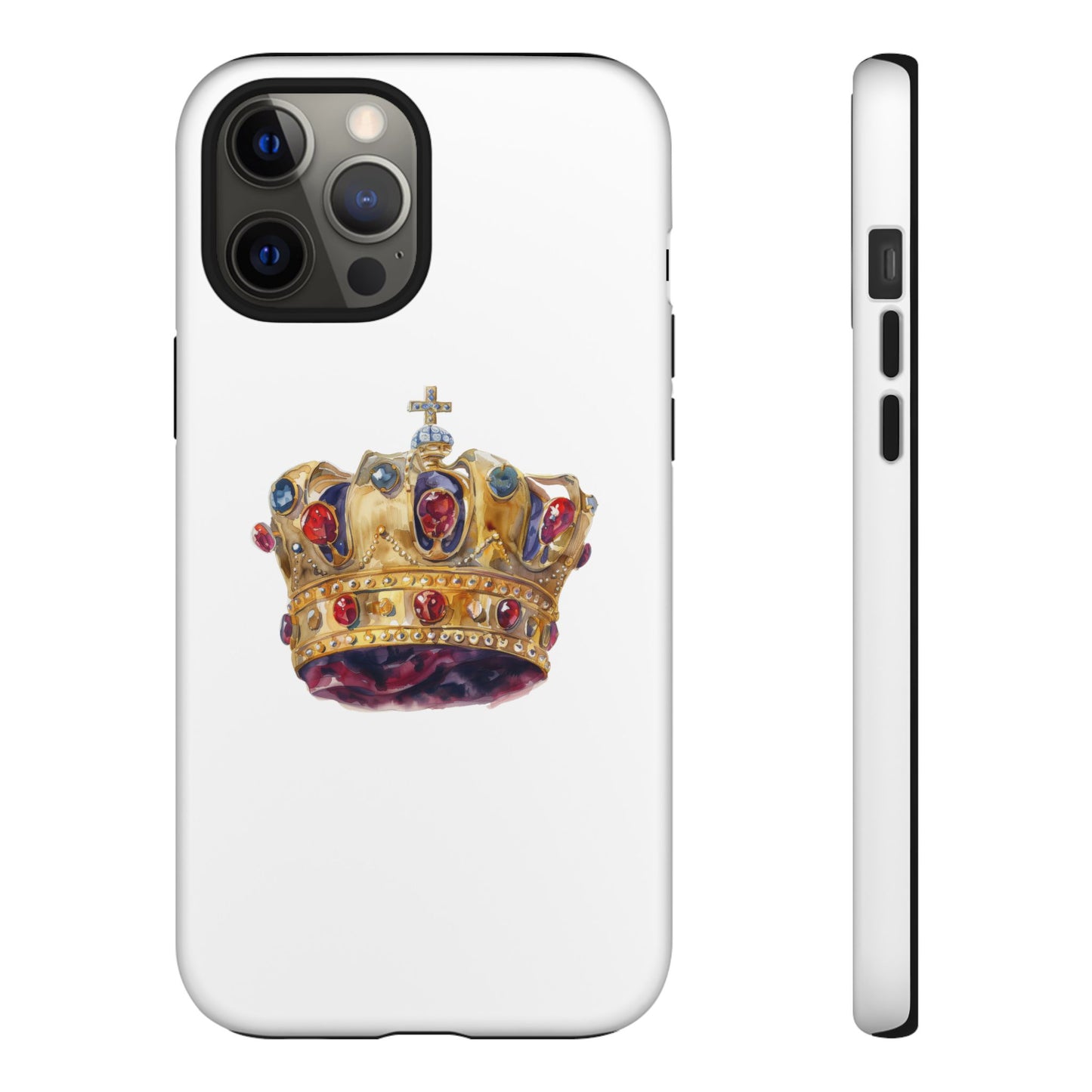 Royal Crown Phone Case | Tough Phone Cases, Stylish Accessories, Gift for Her, Birthday Present, Royalty Vibe
