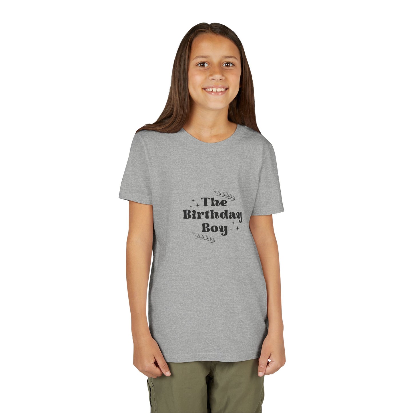 Youth Short Sleeve Tee - The Birthday Boy – A Joyful Celebration - Fun Celebration Tee for Kids