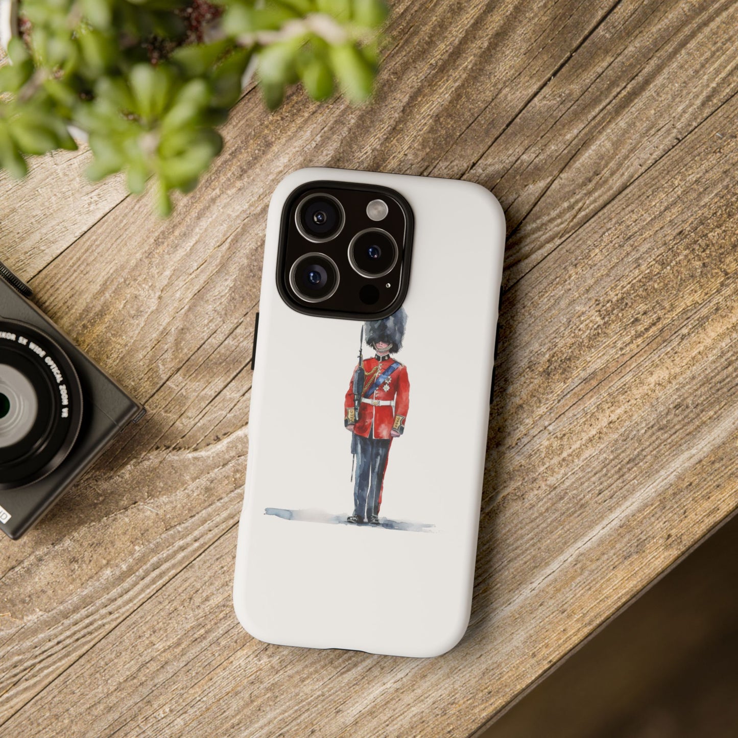 British Royal Guard Phone Case - Tough Cases, Unique Phone Cover, Gift for Her, Cute Accessory, British Soldier Design