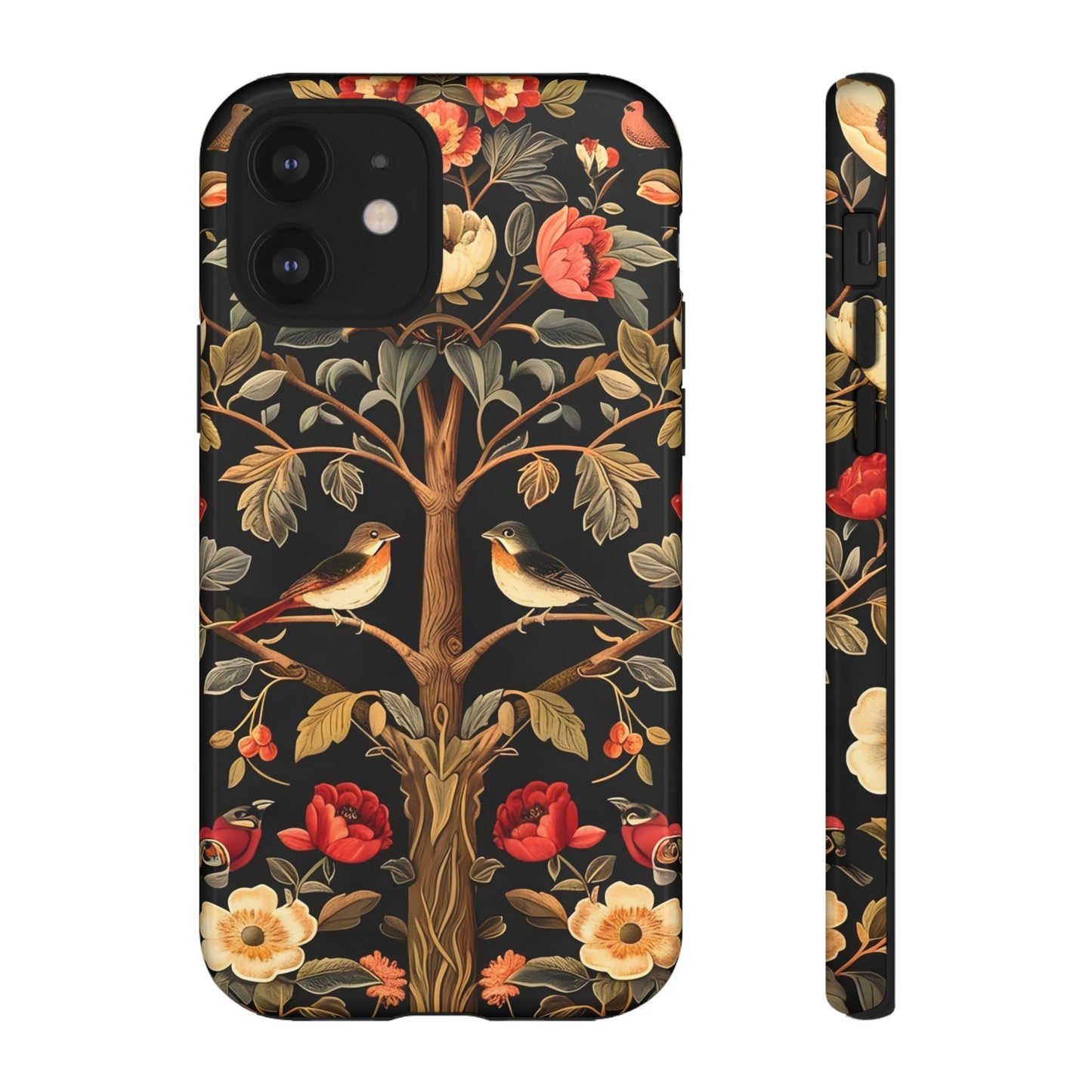 Floral Phone Case - Artistic Tough Cases for Phone Protection, Unique Gifts, Nature-Inspired Design, Eco-Friendly Accessories, Home Decor