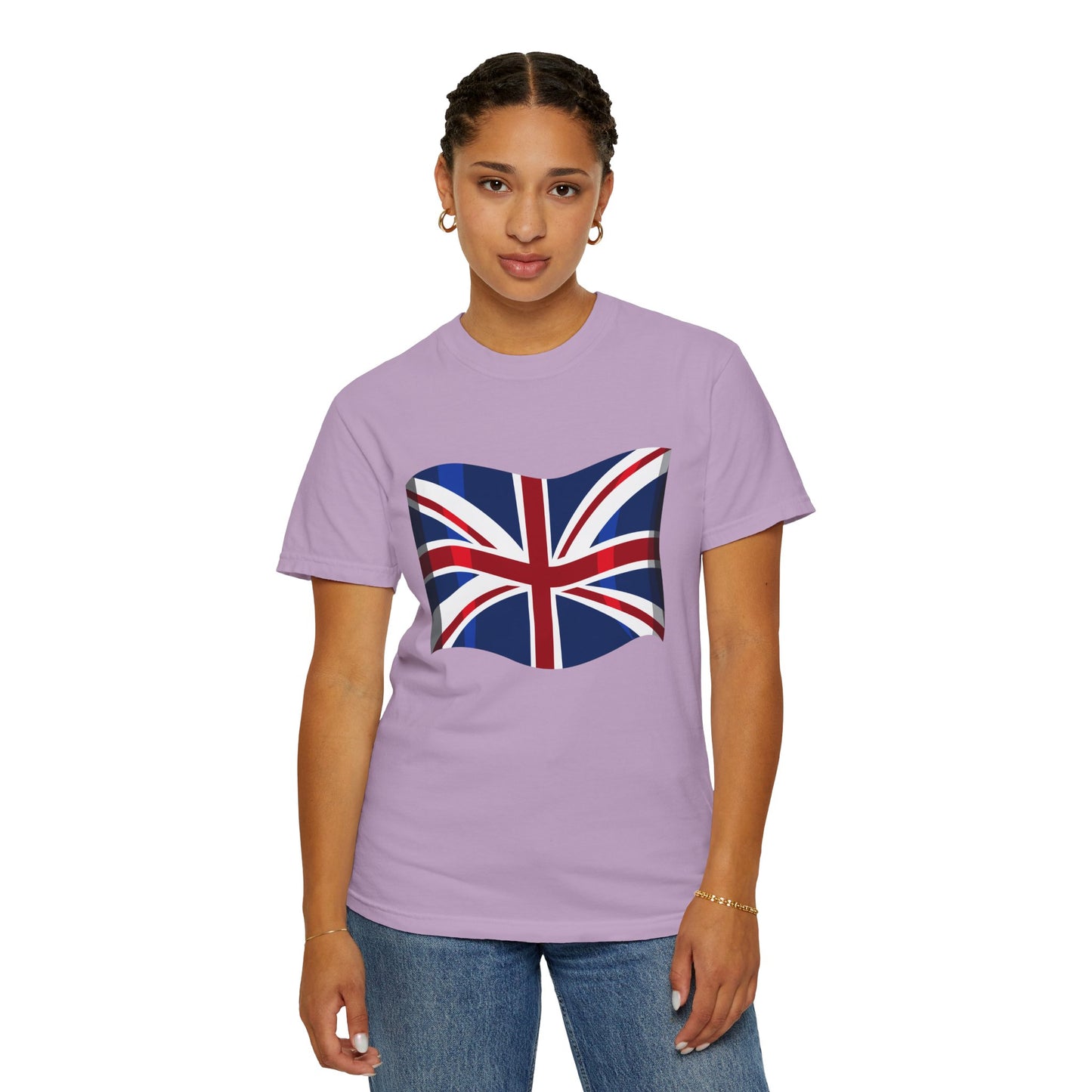 Unisex Garment-Dyed T-shirt - The Union Jack - Symbol of Britain