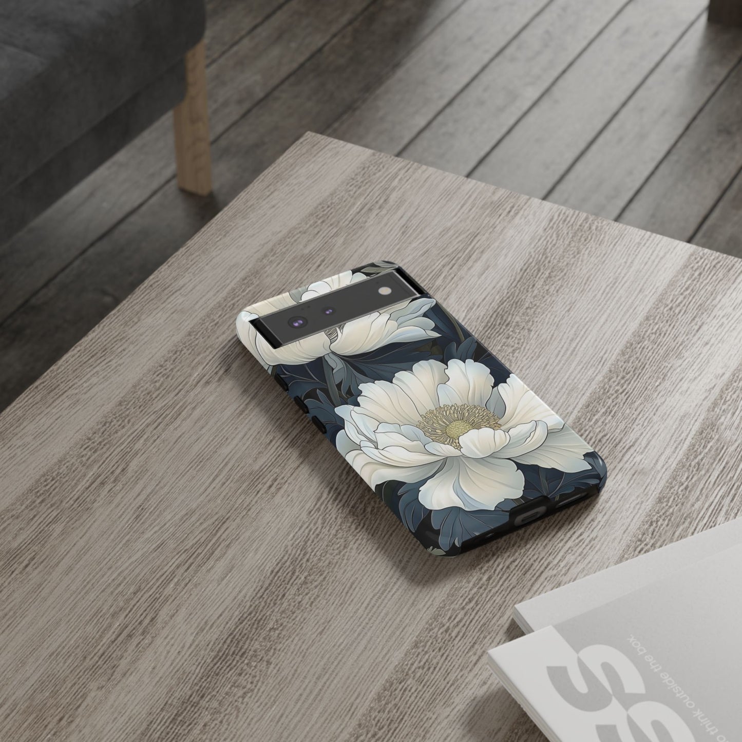 Elegant Floral Phone Case, Floral iPhone Cover, Flower Art Phone Case, Eco-Friendly Mobile Protection, Tough & Stylish Phone Case