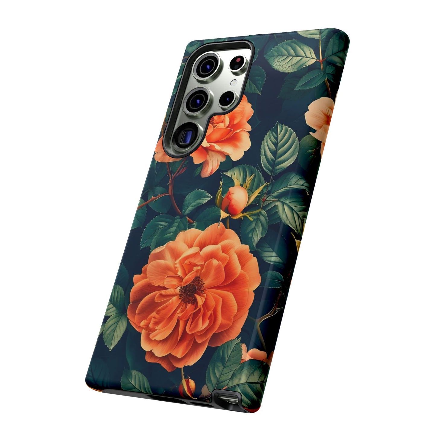 Floral Phone Case, Tough Cases for Nature Lovers, Botanical Design, Phone Protection, Gift for Her, Trending Floral Accessories