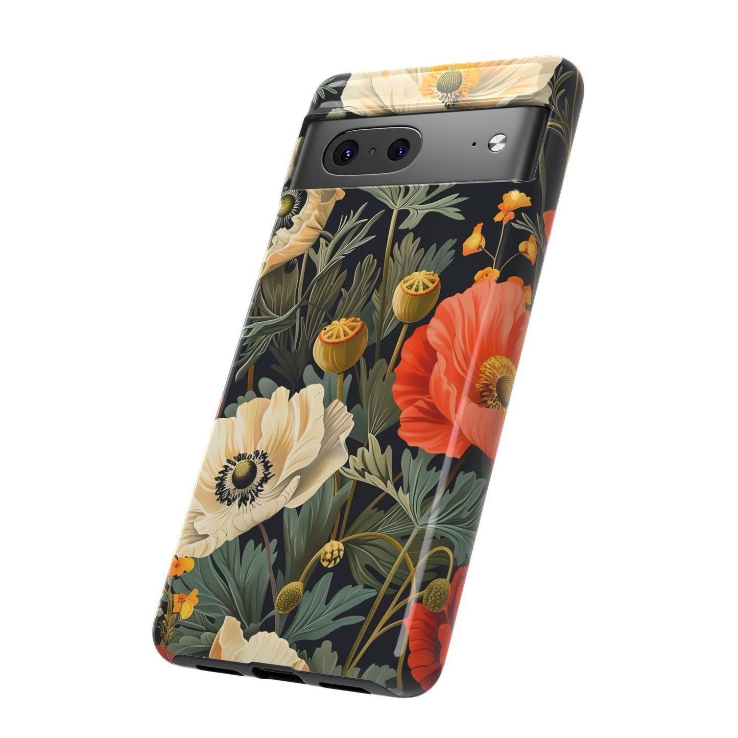 Floral Phone Case - Tough Cases with Vibrant Garden Design, Phone Accessory, Gift for Her, Spring Style, Nature Lover