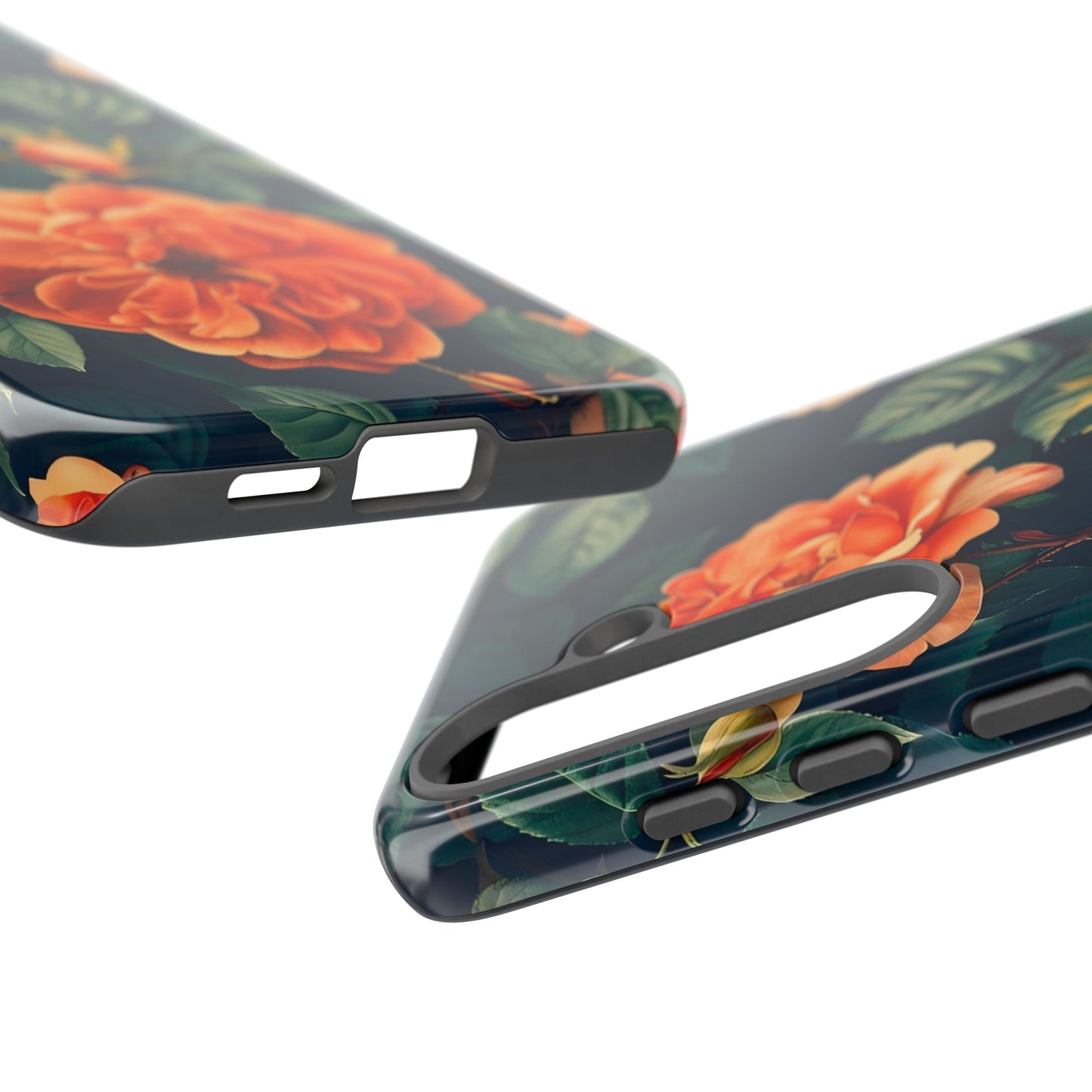 Floral Phone Case, Tough Cases for Nature Lovers, Botanical Design, Phone Protection, Gift for Her, Trending Floral Accessories