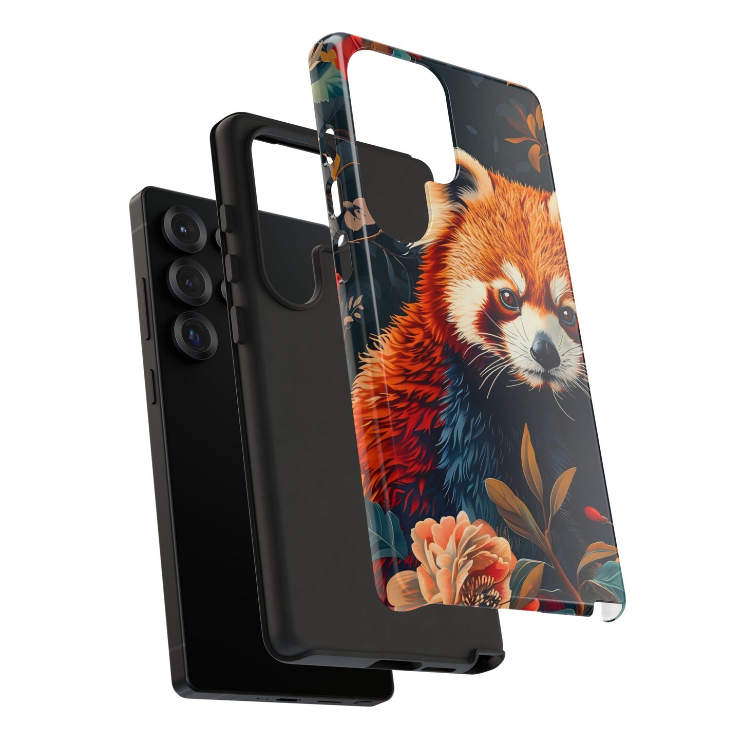 Cute Red Panda Phone Case, Wildlife Lover Gift, Tough Cases for iPhone, Nature-Themed Phone Cover, Animal Art Shell, Cute Tech Accessories