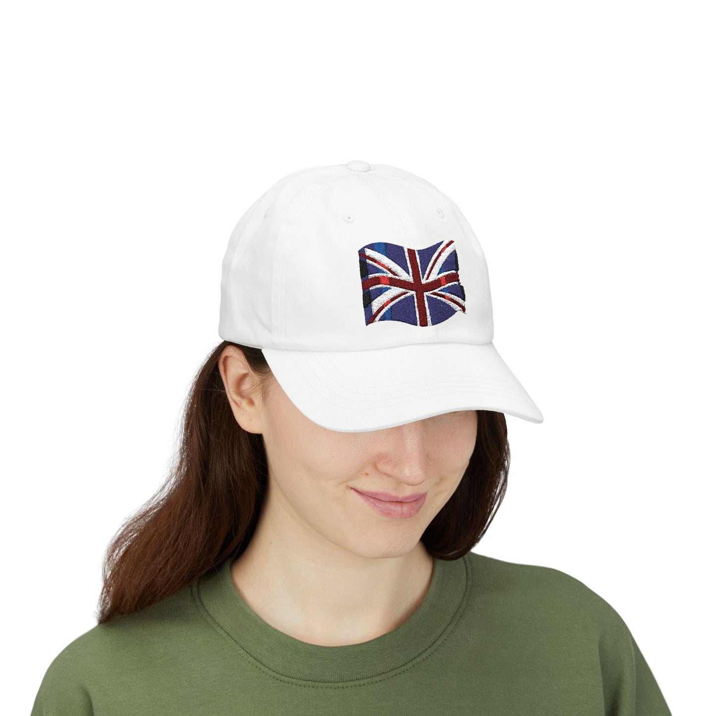 Classic British Flag Dad Cap, Trendy Men's Hat, Casual Accessories, Unique Gift for Fathers, Suitable for Summer Adventures