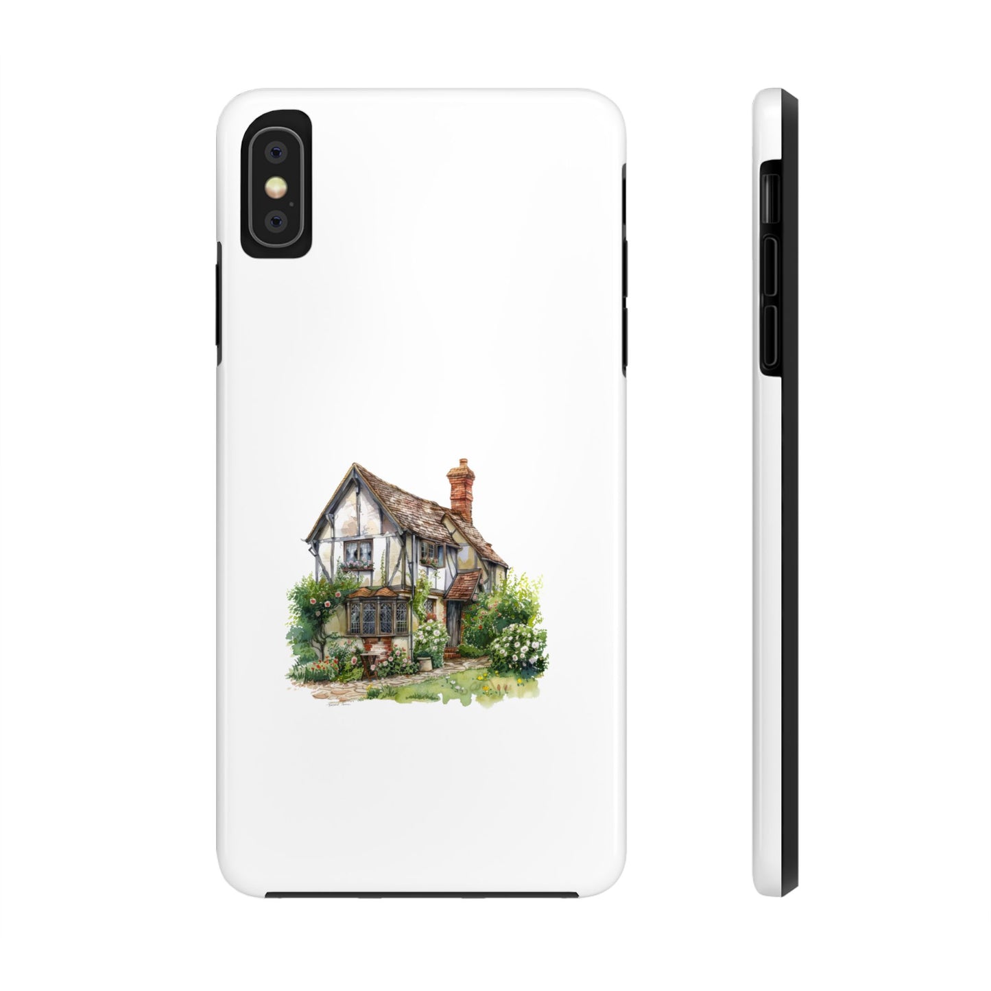 Charming Cottage Tough Phone Case - Rustic Home Design