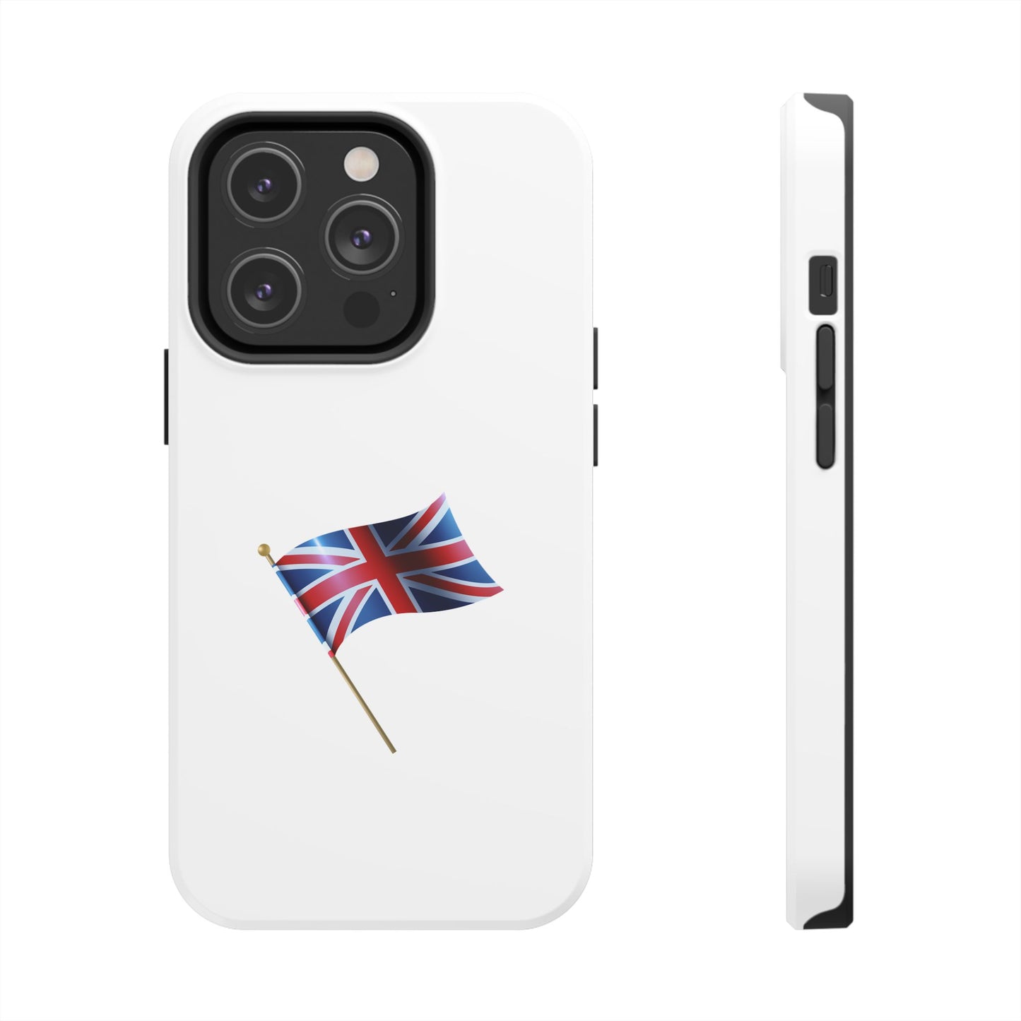 Union Jack Tough Phone Cases, Durable Phone Covers, British Flag Cases, UK Pride Accessories, Gift for Travelers