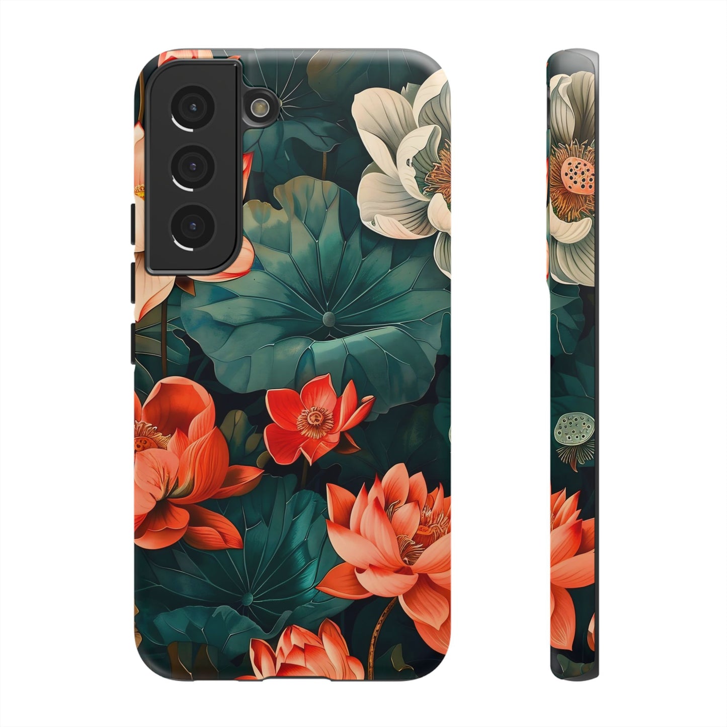 Flower Phone Case, Floral Phone Cover, Tough Case for Floral Lovers, Gift for Her, Stylish Tech Accessories