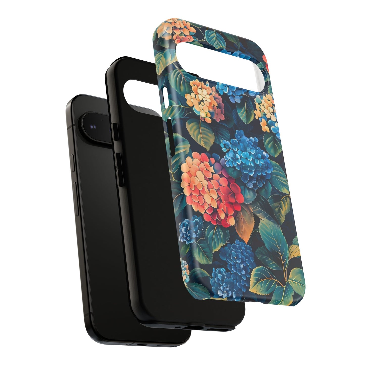 Floral Phone Case, Stylish Tough Case for Gardener Gift, Flower Lover Accessory, Pretty Floral Design, Protective Case