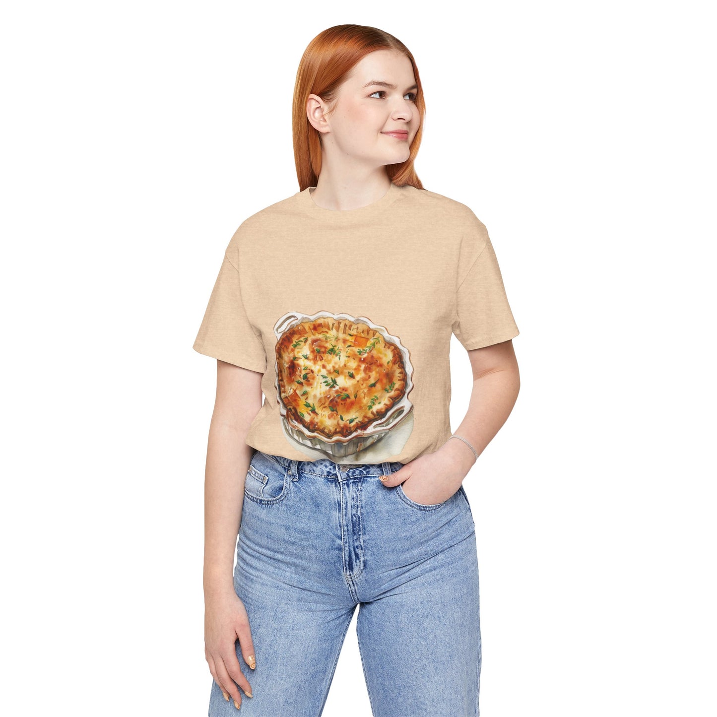 Unisex Jersey Short Sleeve Tee - The Flavors of Britain - Traditional Recipes Reimagined