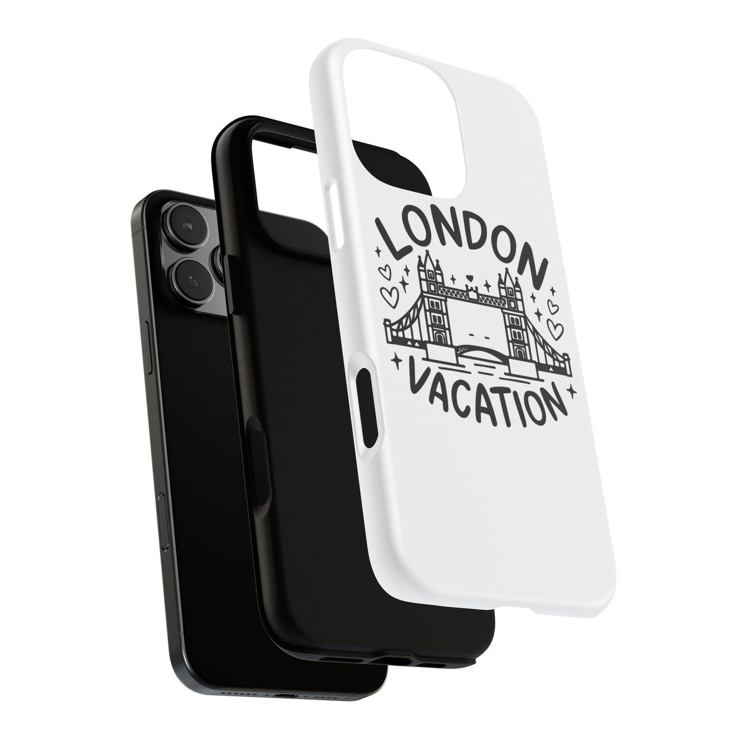 London Vacation Phone Case, Travel Accessories, Unique Gift, London Lover, Custom Phone Cover, Vacation Souvenir