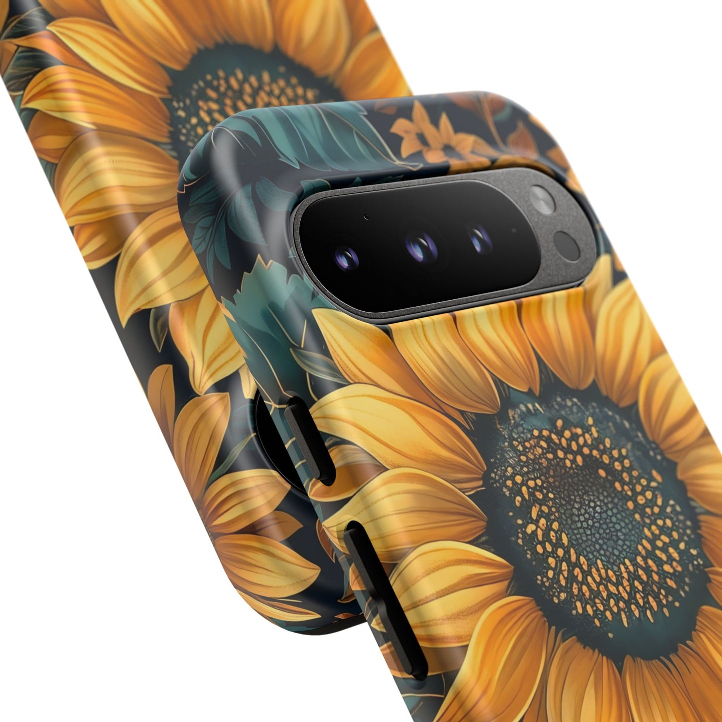 Sunflower Phone Case - Bright Floral Design, Stylish Tough Cover for Sunflower Lovers, Gift for Plant Enthusiasts, Mom Gift, Nature Lovers