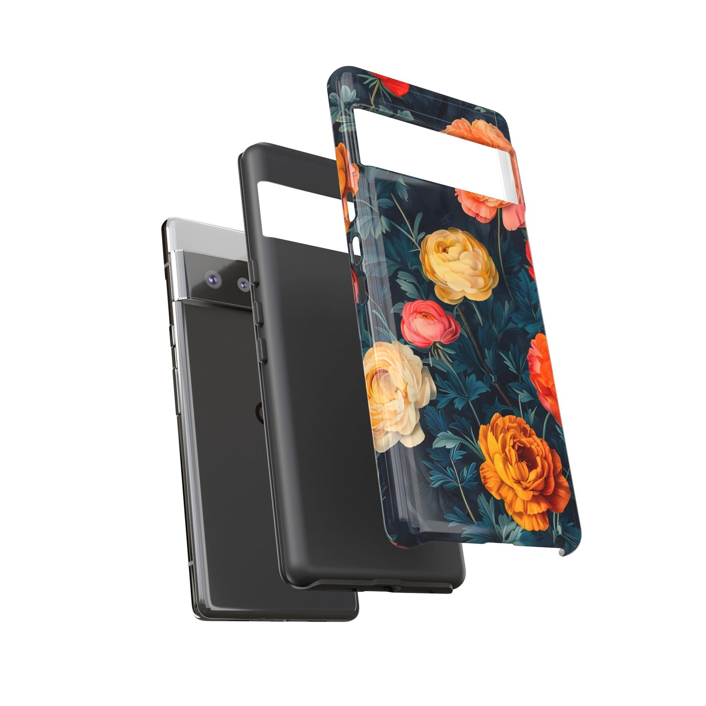 Floral Phone Case, Tough Cases for Phone Protection, Gift for Flower Lovers, Floral Designs, Spring Decor