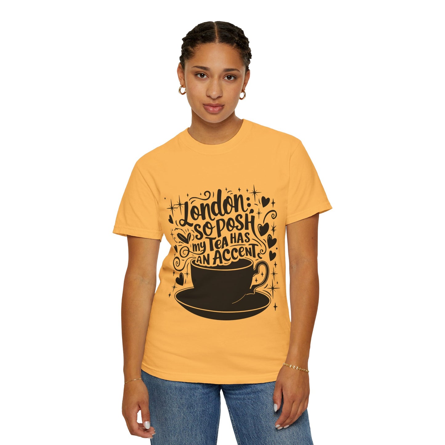 Unisex Garment-Dyed T-shirt - London's Nostalgic Tea