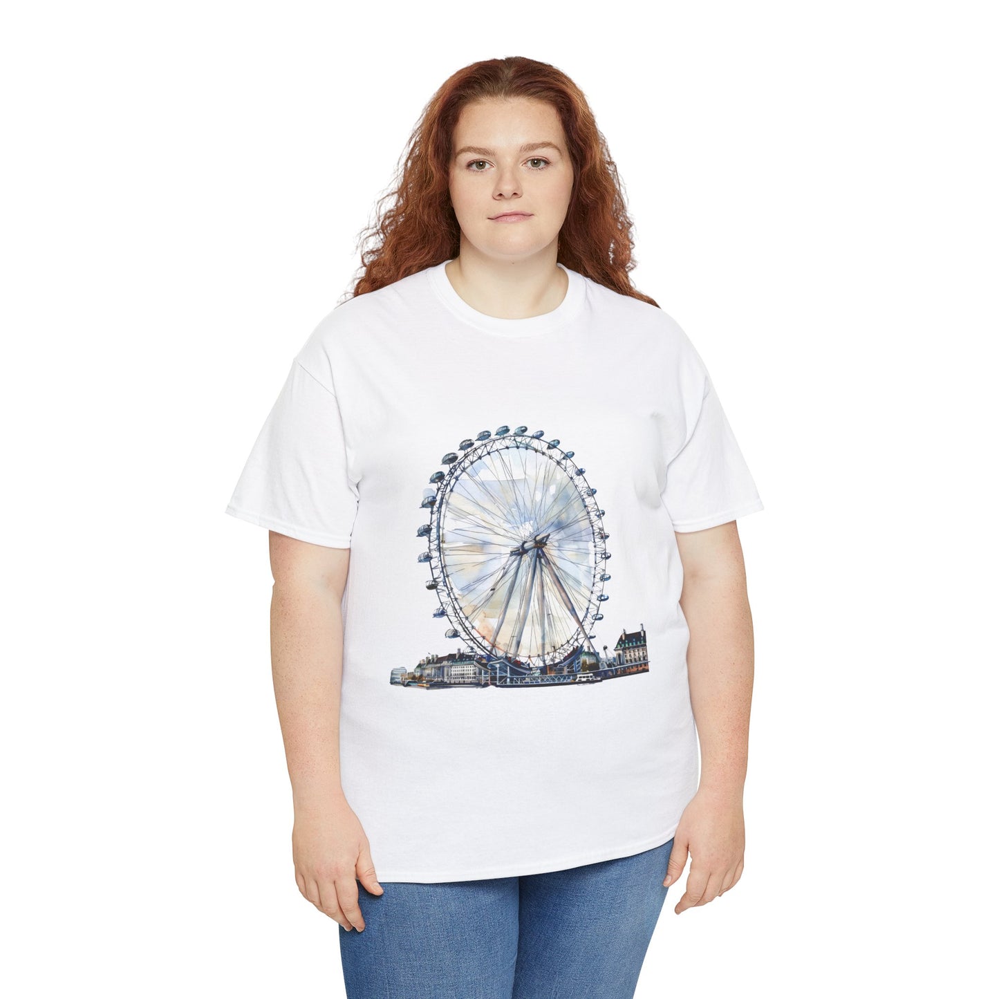 Unisex Heavy Cotton Tee - London's Aesthetic Eye