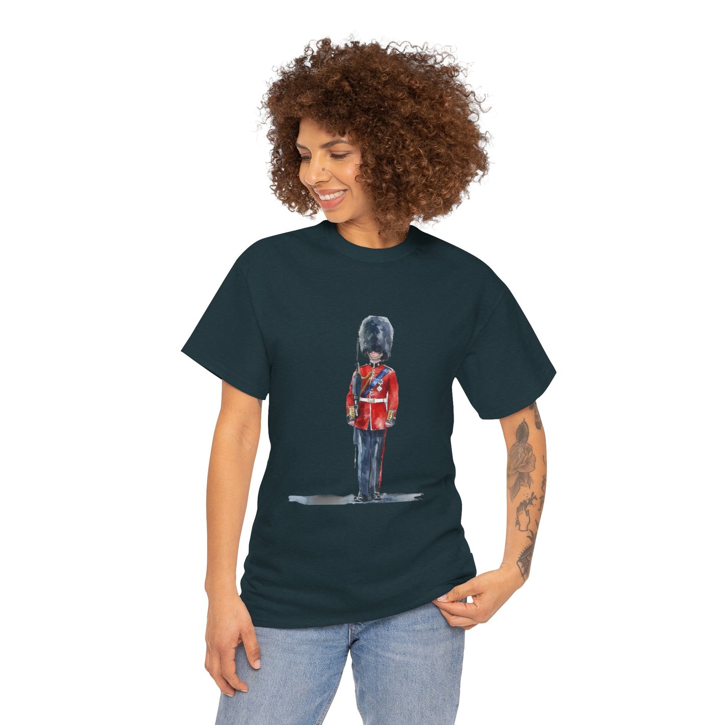 Unisex Heavy Cotton Tee - The Scarlet Soldier - Bodmin Keep Museum