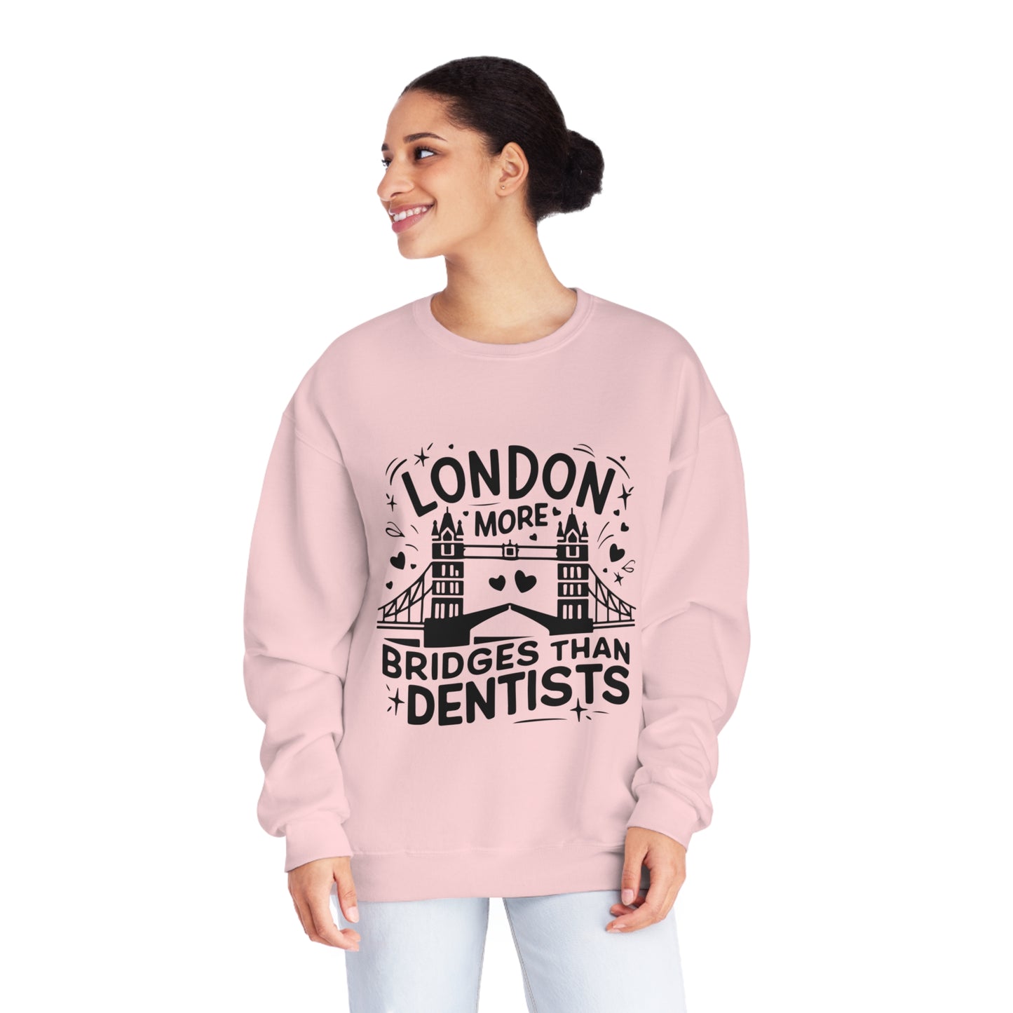 Unisex NuBlend® Crewneck Sweatshirt - London is having more Bridges