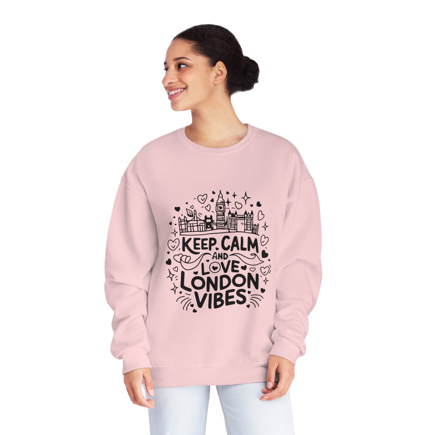 Unisex NuBlend® Crewneck Sweatshirt - Lovely London Vibes