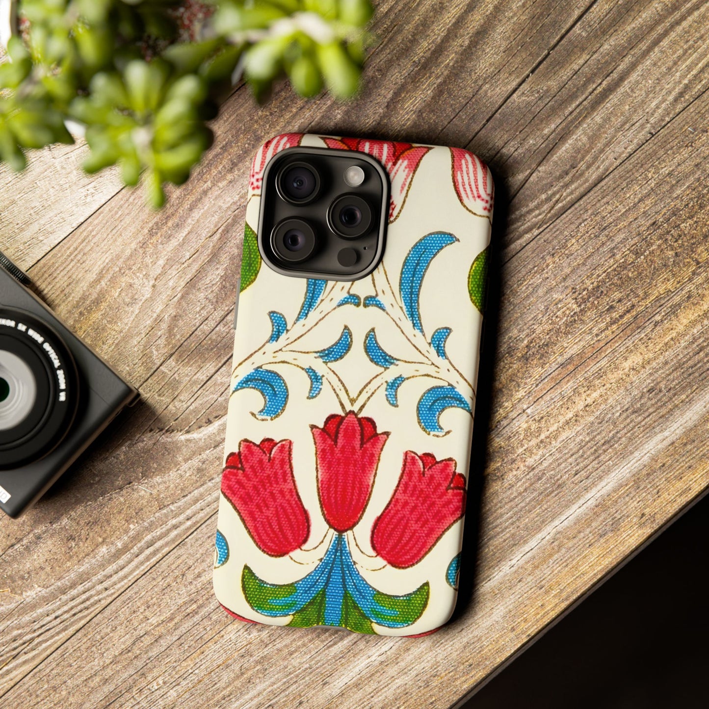 Floral Phone Case - Tough Cases | Stylish Protection, Gift for Her, Boho Phone Cover, Spring Accessory, Cute Tech