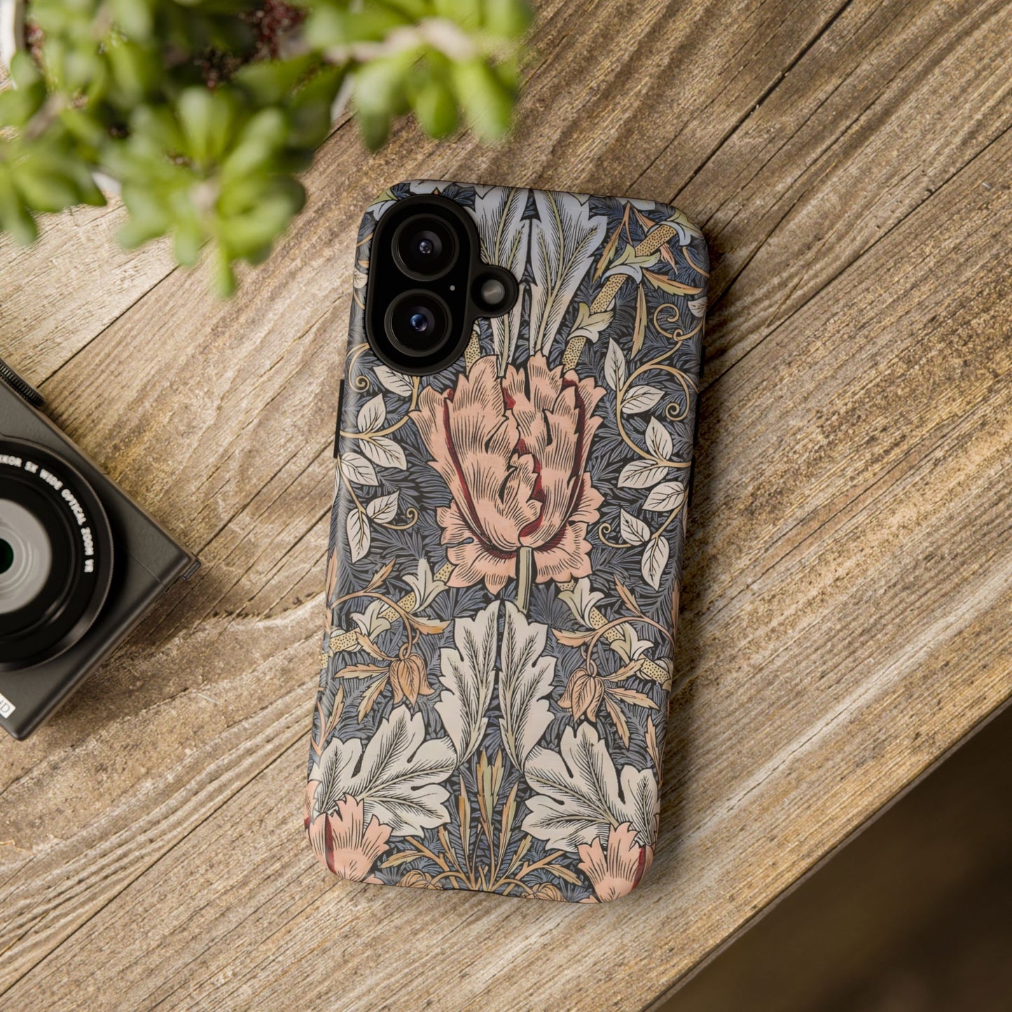 Floral Phone Case, Tough Cases for Stylish Protection, Flower Design, Gift for Her, Phone Accessories, Trendy Mobile Covers