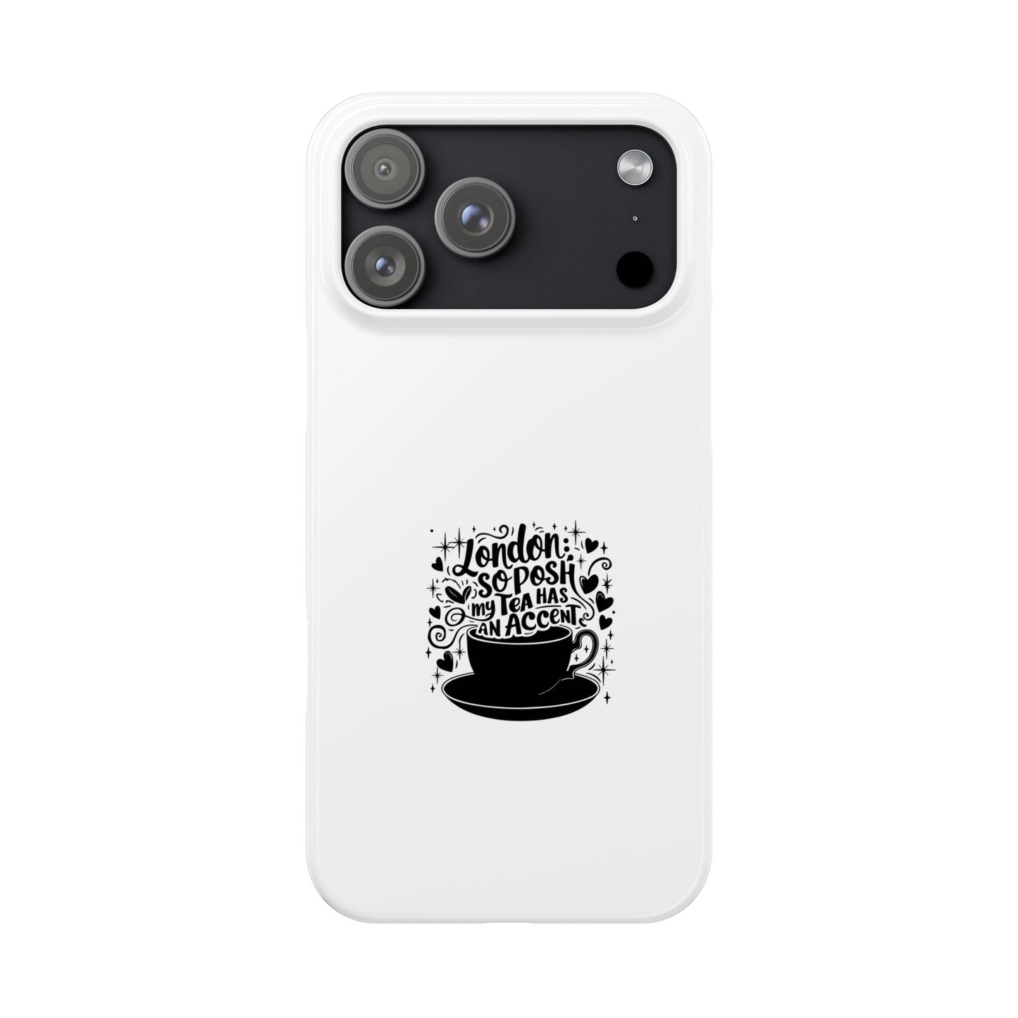 Coffee Lover Slim Phone Cases, Custom Smartphone Cover, Gifts for Coffee Enthusiasts, Unique Accessories, Birthday Gift Idea