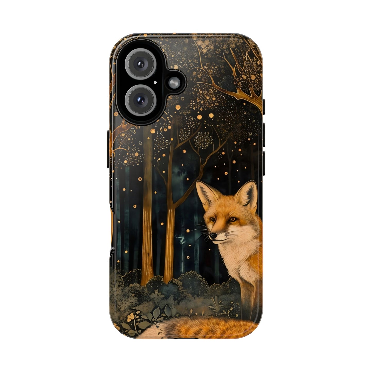Fox Forest Phone Case, Cool Tough Case for Animal Lovers, Nature Themed Accessory, Unique Gifts for Her, Wildlife Protection