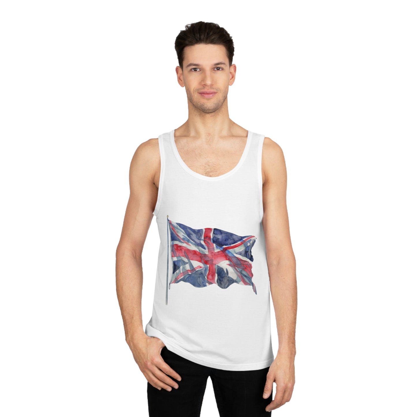 Unisex Softstyle™ Tank Top - Union Jack - Icon of Britain