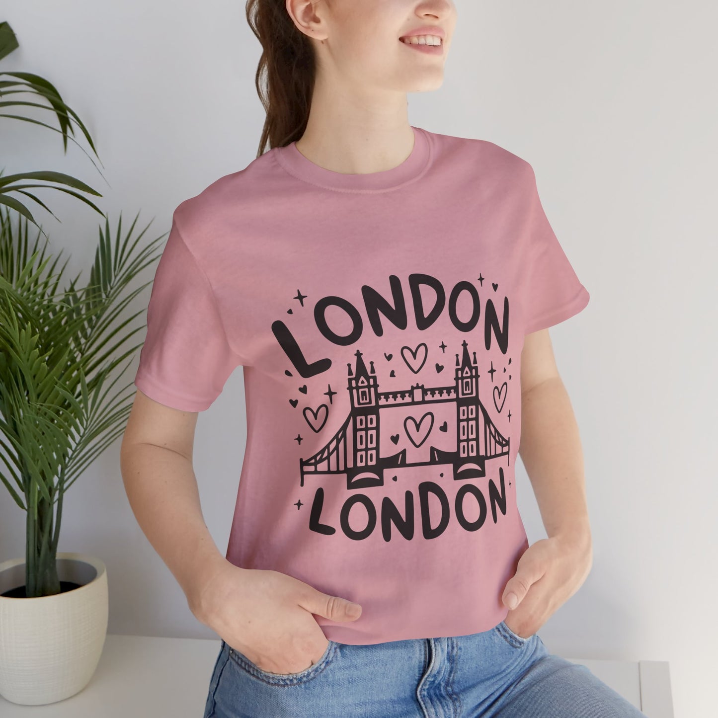 Unisex Jersey Short Sleeve Tee - Love London