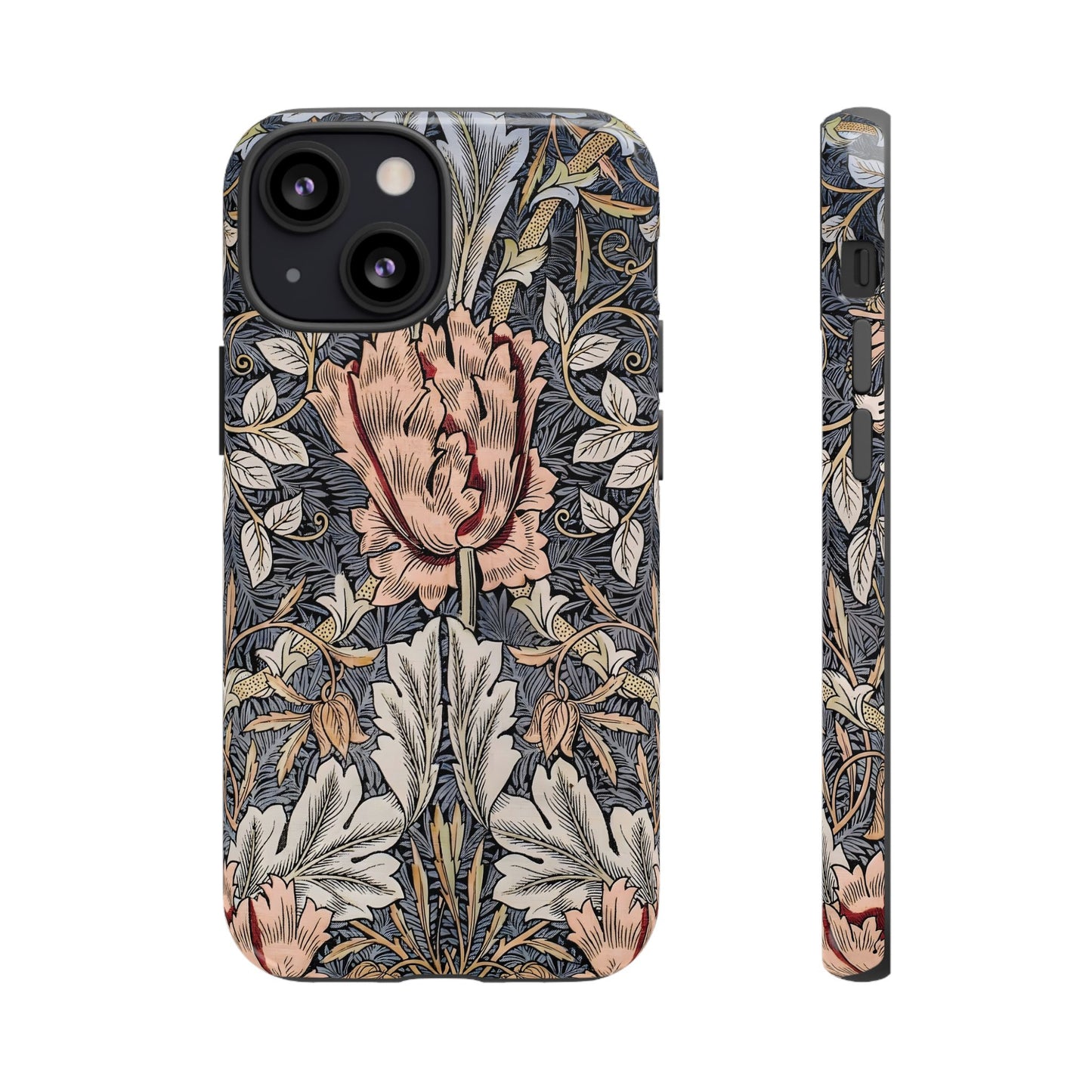 Floral Phone Case, Tough Cases for Stylish Protection, Flower Design, Gift for Her, Phone Accessories, Trendy Mobile Covers