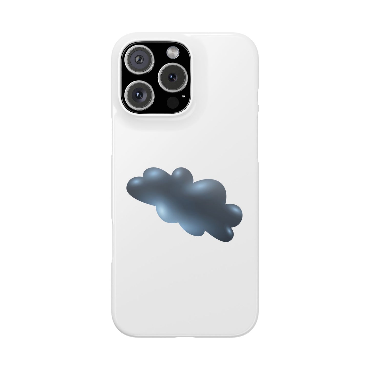 Soft Cloud Slim Phone Cases | Aesthetic Phone Cover, Cute Gift for Teens, Minimalist Design, Trendy Phone Accessories, Cloud Lover