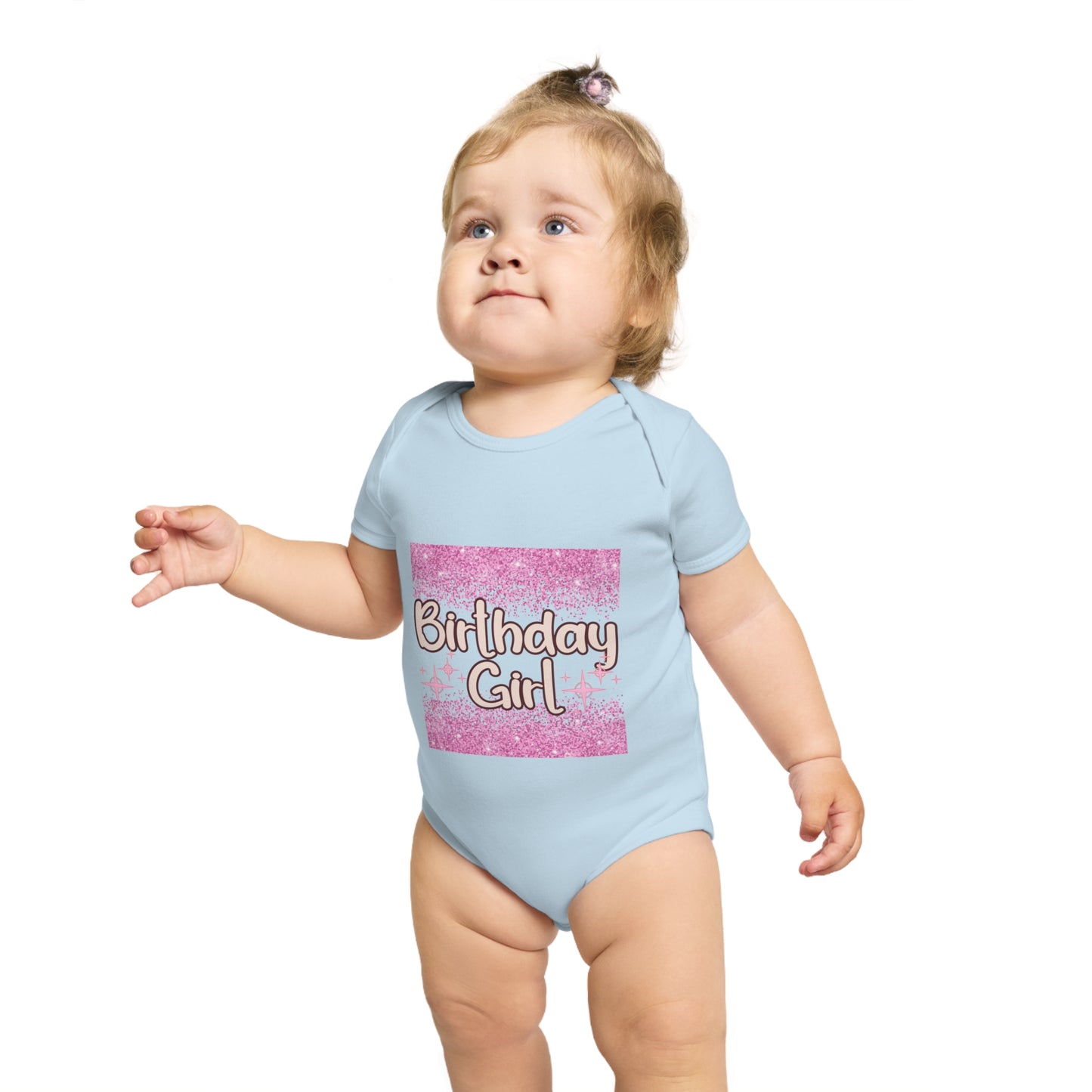 Birthday Girl Short Sleeve Baby Bodysuit, Baby Shower Gift, Infants Birthday Outfit, Cute Baby Clothing, Milestone Celebration