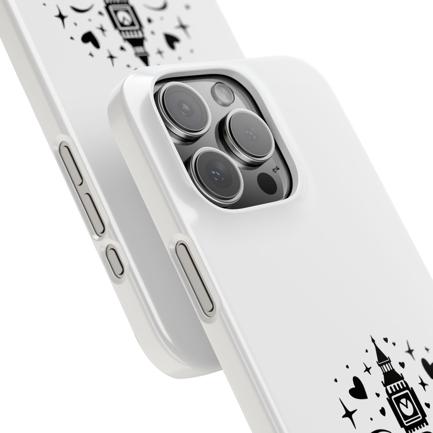 London-Inspired Slim Phone Case, Travel Gift, Custom Phone Cover, Unique Mobile Accessory, London Souvenir, Ideal for Tourists