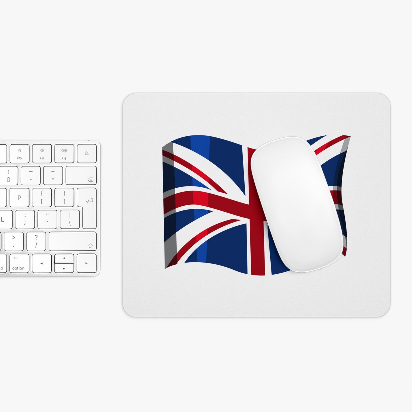British Flag Mouse Pad - Computer Accessories, Office Decor, Gifts for UK Lovers, Gamer Desk Setup, Workstation Essentials