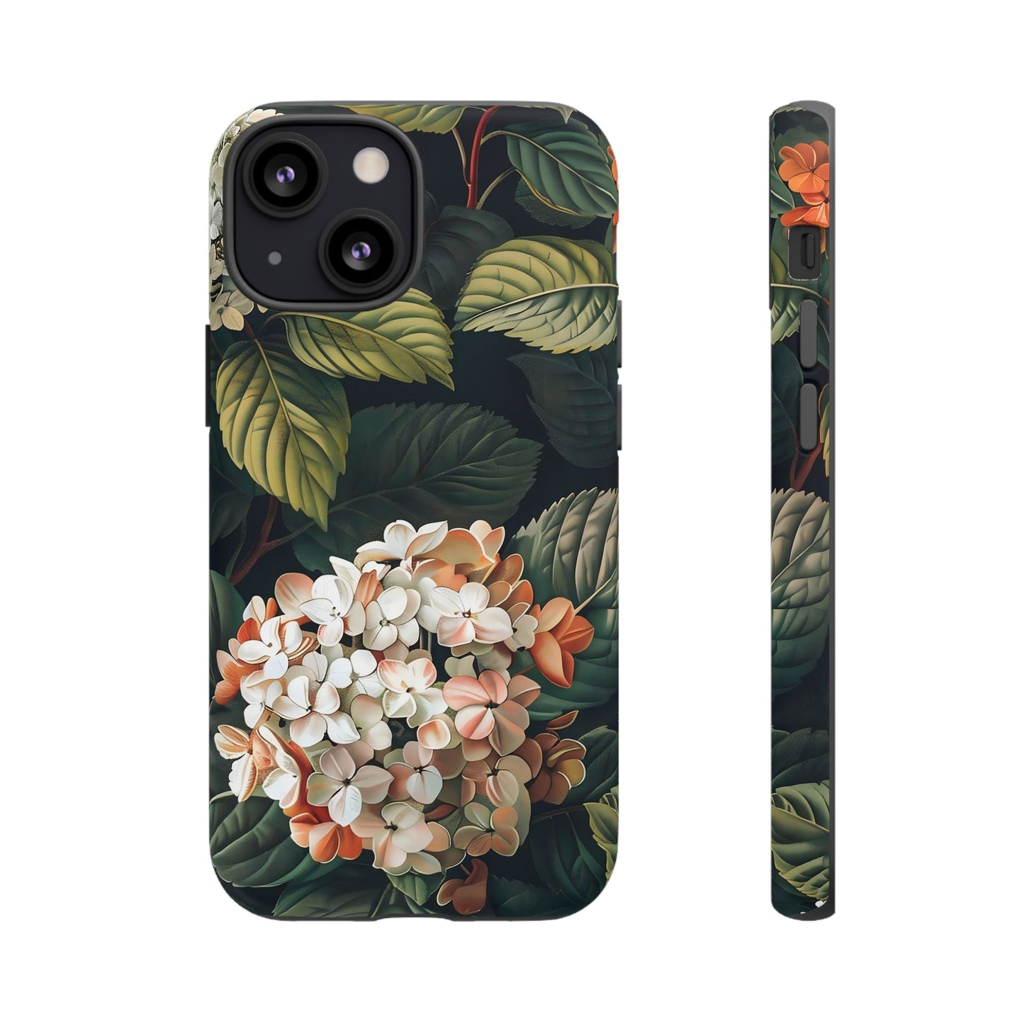 Floral Phone Case - Tough Cases, Nature Lover Gift, Floral Design, Botanical Phone Cover, Stylish Cellphone Accessory, Mother's Day Gift