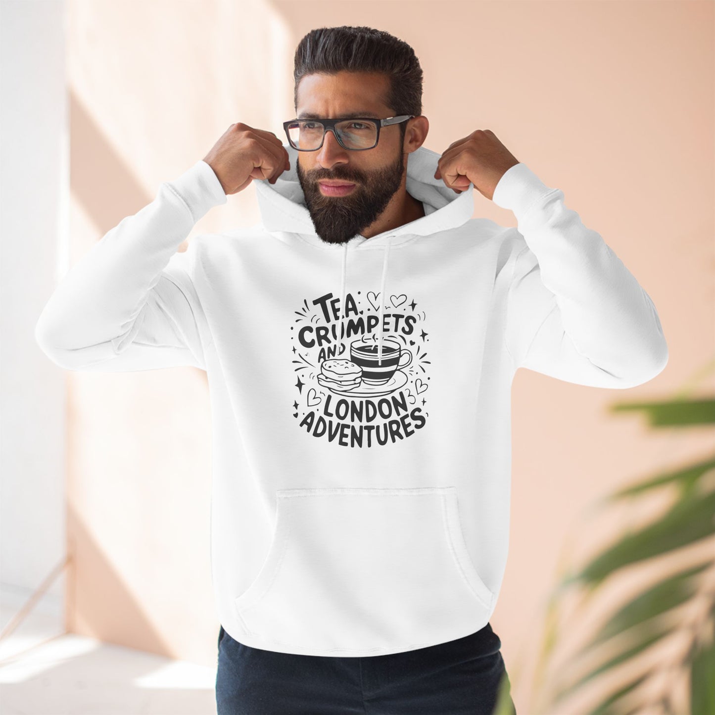 London Adventures Three-Panel Fleece Hoodie