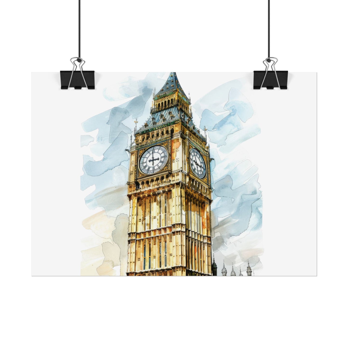 London Tower Rolled Posters