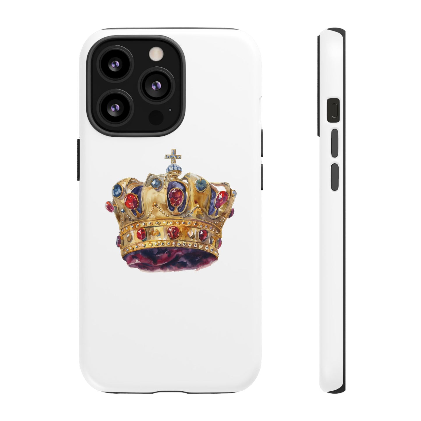 Royal Crown Phone Case | Tough Phone Cases, Stylish Accessories, Gift for Her, Birthday Present, Royalty Vibe