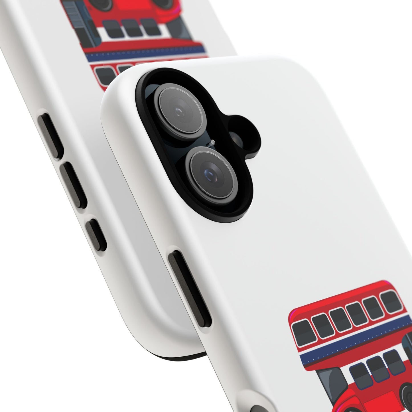 London Double-Decker Bus Phone Case - Fun & Protective Design