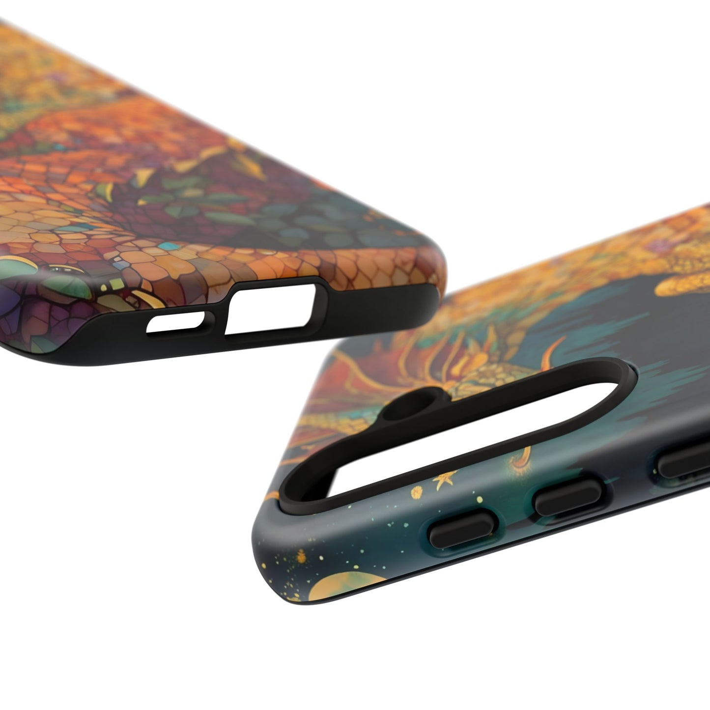 Dragon Art Phone Case, Tough Phone Cover, Fantasy Gift, Unique Mobile Accessory, Dragon Lover Gift, Stylish Protection