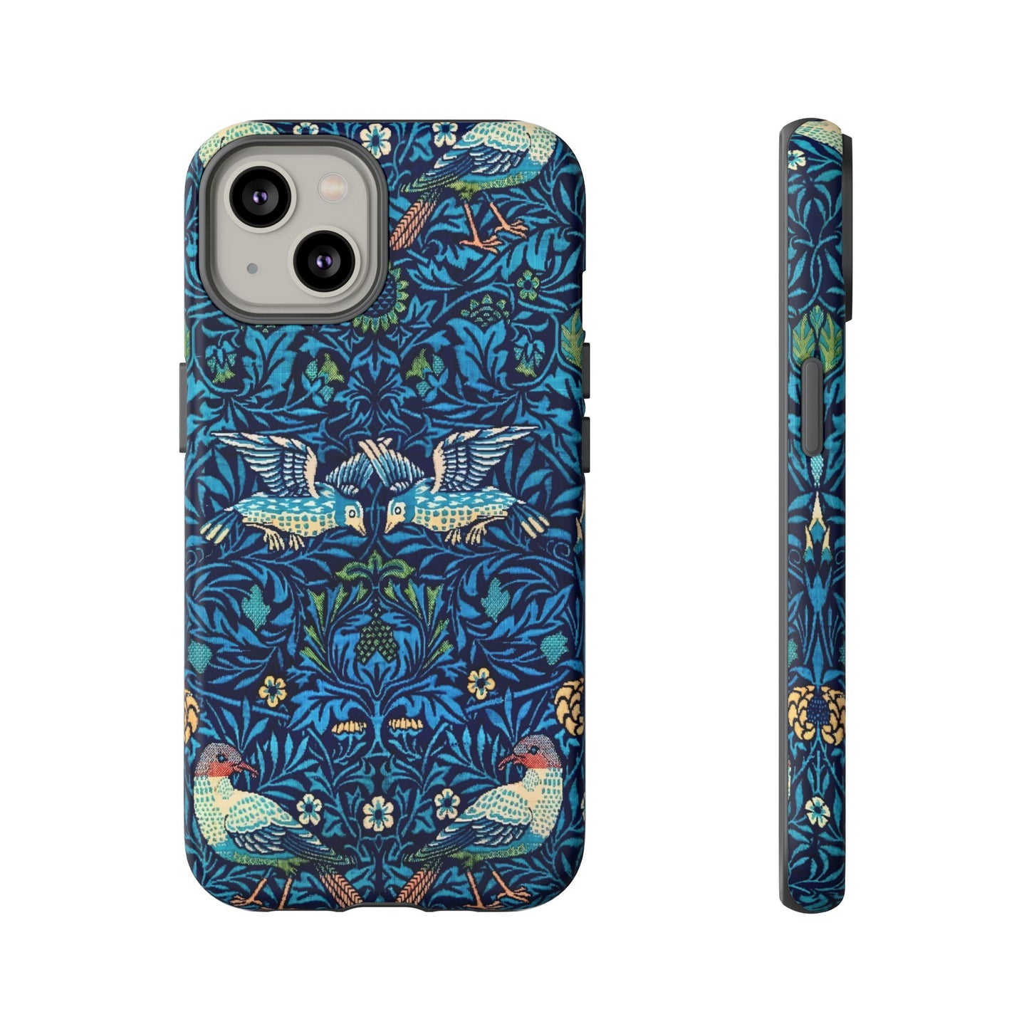 Elegant Bird Pattern Phone Case | Nature Lover Gift, Stylish Mobile Cover, Floral Design, Eco-Friendly, Unique Cell Phone Protector