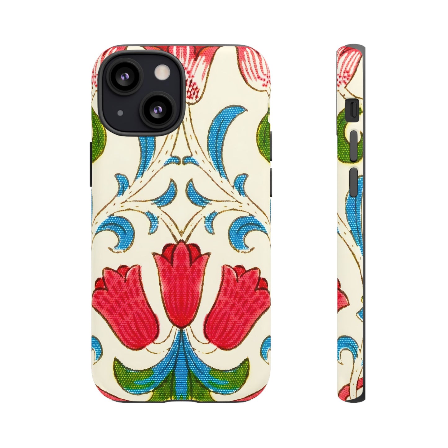 Floral Phone Case - Tough Cases | Stylish Protection, Gift for Her, Boho Phone Cover, Spring Accessory, Cute Tech