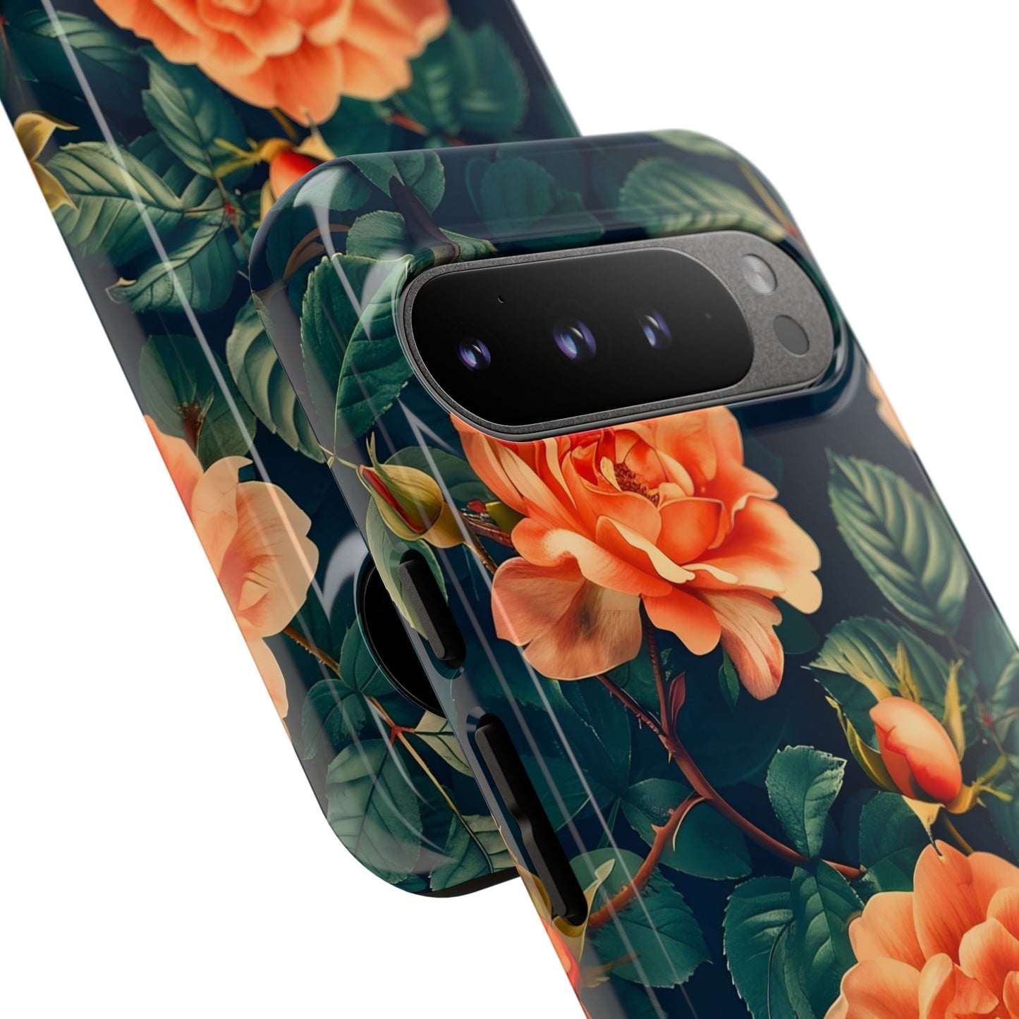 Floral Phone Case, Tough Cases for Nature Lovers, Botanical Design, Phone Protection, Gift for Her, Trending Floral Accessories