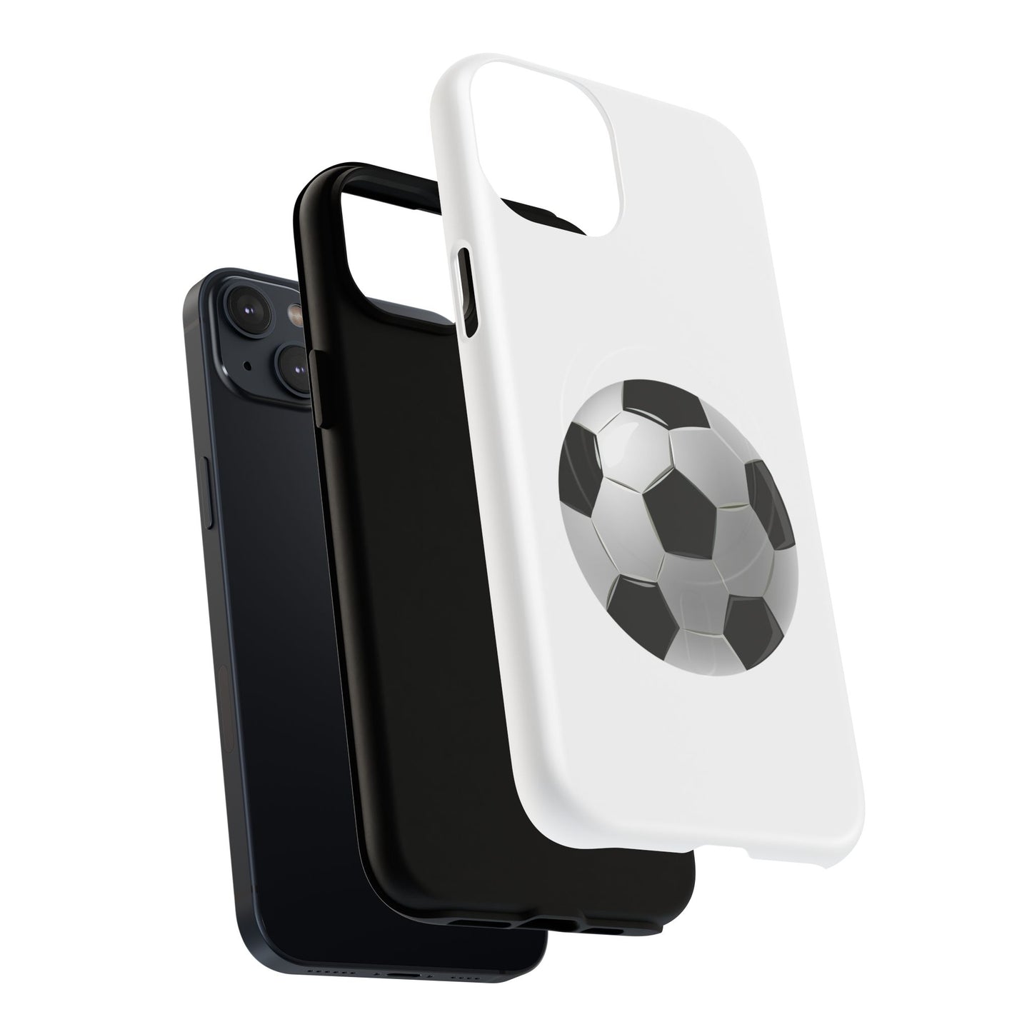 Durable Soccer Phone Case for Sports Lovers, Magnetic Phone Cover, Gift for Athletes, Soccer Fan Accessory, Sports Team Merchandise