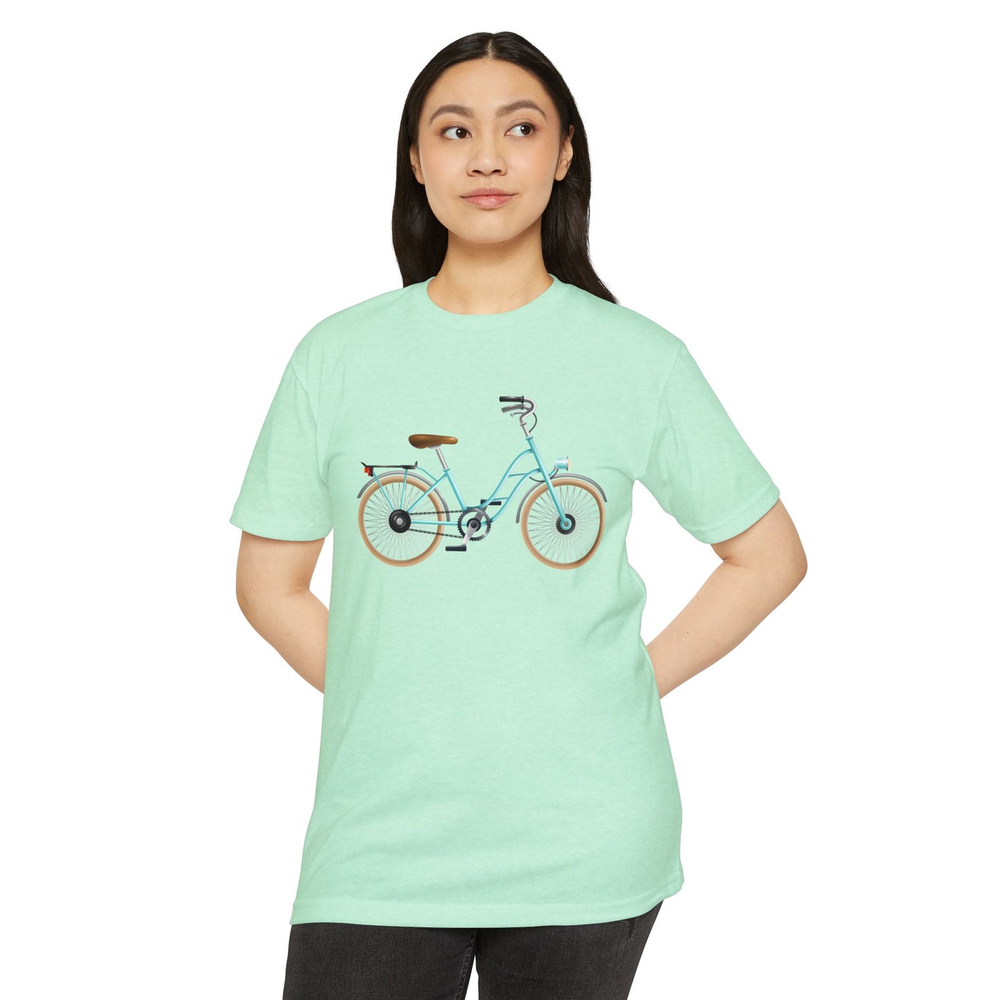 Unisex CVC Jersey T-shirt - British Trend Bicycle